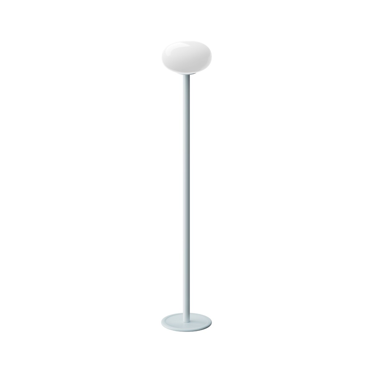 SNOWBALL22 V2 SOLID Floor — White / Ice Blue