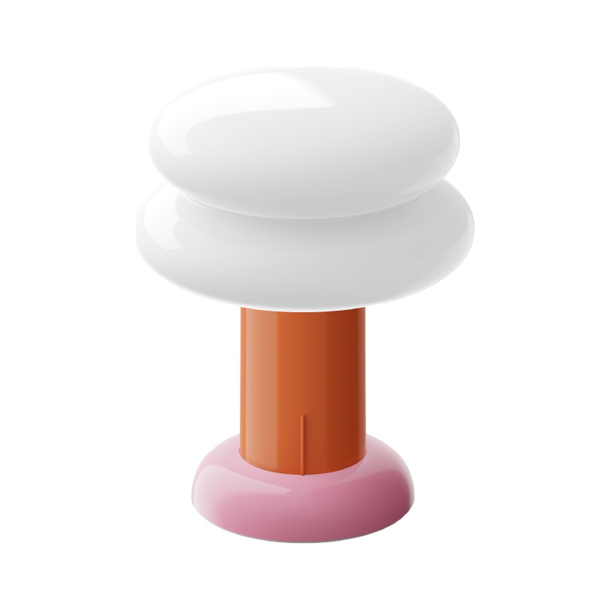 Snowman 12 — Carrot / Pink